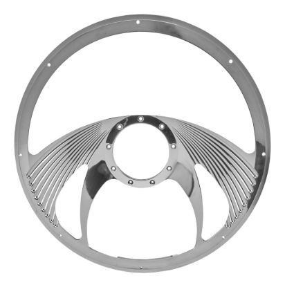 Steering Wheel Half Wrap 15.5in Phantom