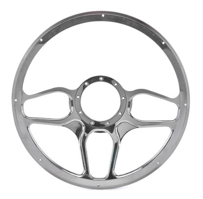 Steering Wheel 1/2 Wrap 15.5in Win Lite Polished