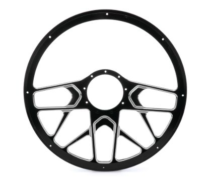 Steering Wheel 1/2 Wrap 15.5in Redline Polished