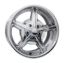 Speedway Wheel 18X7 5 x 4.75 BC 4.25 Back