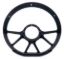 Steering Wheel 14in D-Sh ape Prism Black