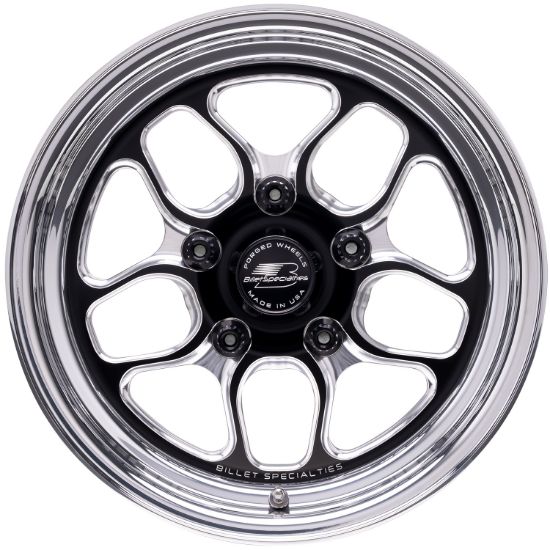 Win Lite Wheel Black 15x4 2.25 Backspace