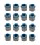Vale Stem Seals 16pk Flouro-Viton Metal Body