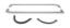 Oil Pan Gasket Set SBC Iron Eagle/GM Rocket Blk
