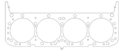 SBC MLS Head Gasket 4.165 Bore .036in