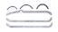Oil Pan Gasket Set SBC 55-79 w/LH Dipstick