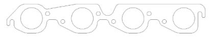 MLS Exhaust Gasket Set BBC w/2.000 Round Port