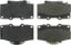 Premium Semi-Metallic Br ake Pads with Shims and
