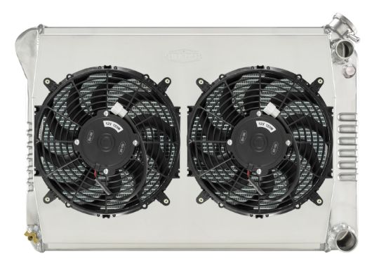 68-79 Nova Radiator LS LS Swap Dual 12in Fan