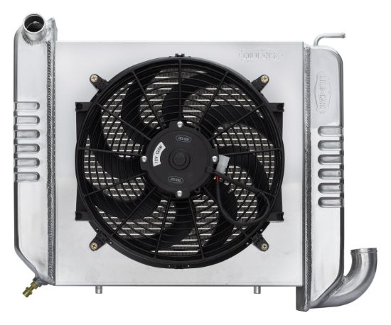 65-68 Corvette Radiator w/ 16in Fan Kit
