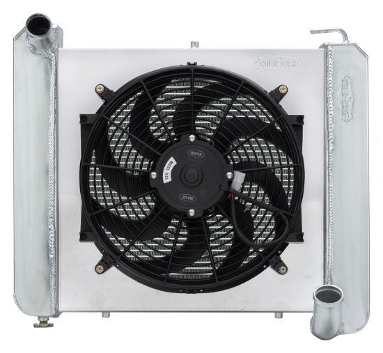61-62 Corvette Radiator w/ 16in Fan Kit
