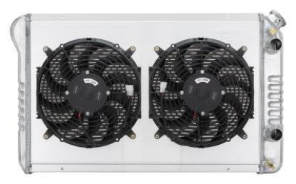 82-92 F-Body LS Swap Radiator w/Dual 12in Fan