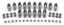 Sbc 1987-Up Mag Rocker Arms 3/8 Stud/1.52 Ratio