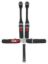 5-Pt Harness Small Latch Blk Hans Bolt In Blk Har