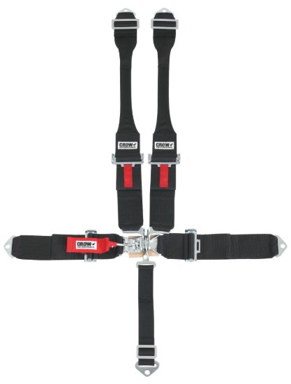 5-Way L&L 52in Lap Belt- Indiv DB Harness B/I Wit