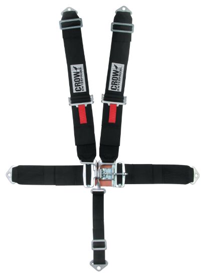 5-Pt Harness Big Latch Blk Bolt In Pull Down