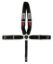Cam Lock 5 Point Wrap Around Pull Up Adj Black