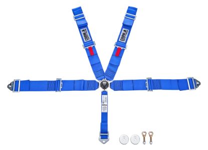 5-Way 3in Kam Lock 52in Lap Belt Pull-Up  Clip-i