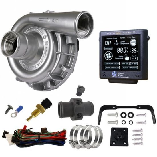 EWP115 Remote Elec. WP & Controller Combo - Alloy