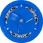 Wheel Cover Dark Blue Vented