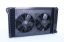 Radiator w/Fans Camaro 70-81 Auto Trans Black