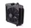 Radiator w/Fans 55-57 Chevy Auto Trans Black