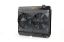 Radiator w/Fans C-10 Trk LS 63-66 Man Trans Blk