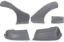 Dominator Late Model Nose Kit Gray