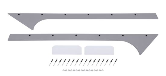 Pillar A Pair Late Model Gray