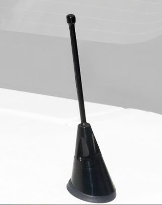2010-14 Mustang Billet A ntenna (Black)