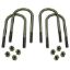 1/2-20 HD U-Bolts (4pk) Zinc Finish
