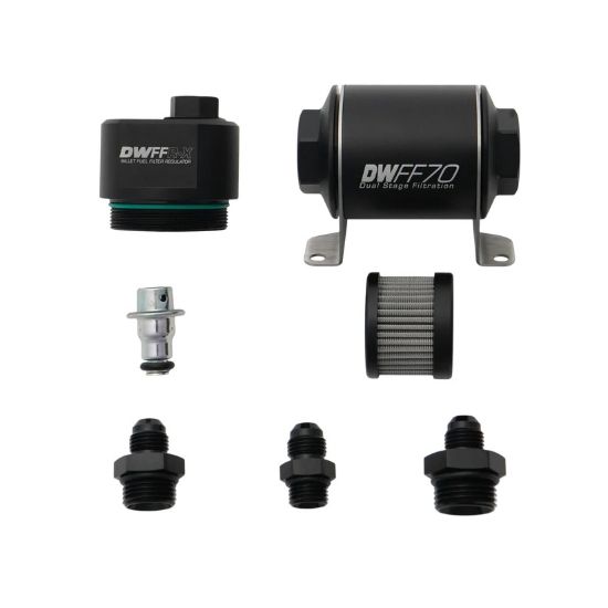 70mm Billet Filter Reg 10 Micron 6AN Fittings