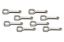Ford 5.4L 4130 Forged H-Beam Rods 6.657in