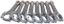 BBC 5140 Forged I-Beam Rods 6.385in