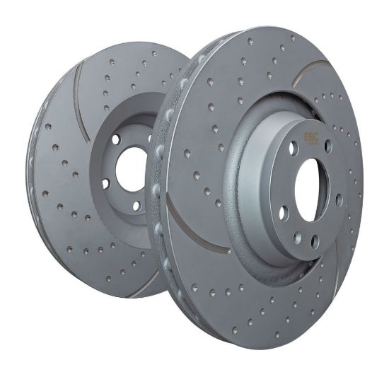 Brake Rotor Kit Turbo Frt Toyota Land Cruiser