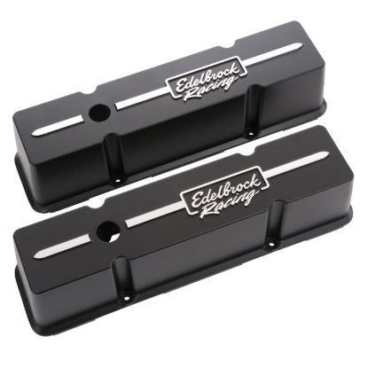 Valve Cover Kit Race Series SBC Tall Black