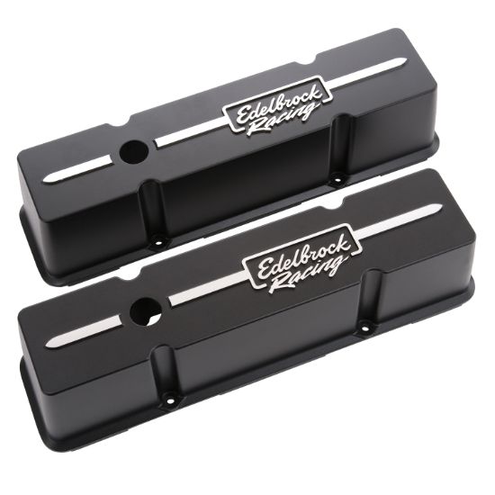 Valve Cover Kit Race Series SBC Tall Black