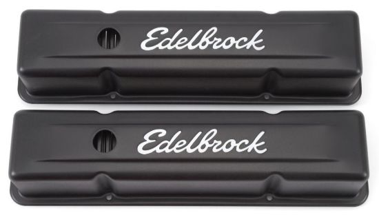 Valve Cover Kit SBC Signature Series Black