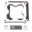 Carburetor Spacer - 1in Cloverleaf - 4500