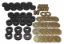 65-67 Chevy Body Mounts Black