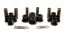 Ford Complete Spring & Shackle Set Black