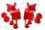 7 Deg. C-Bush Kit - Red