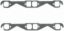 SB Chevy Exhaust Gaskets SQUARE PORTS STOCK SIZE
