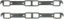 BB Chrysler Exhaust Gskt 1959-1978