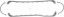 429-460 Ford Oil Pan Gsk 3/32in RUBBER COATED