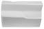 Bumper Cover Left White N.Amer Sportsman