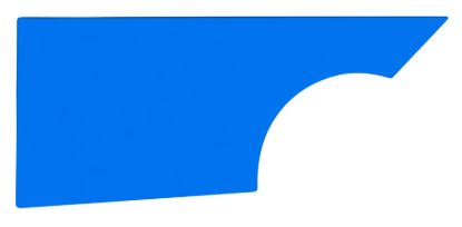 Quarter Panel Dirt Right Side Blue