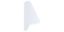 Sail Panel Left Sprint Car White