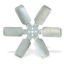 Belt Driven Race Fan 18in Steel Silver