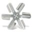 Belt Driven Flex Fan17in - Silver